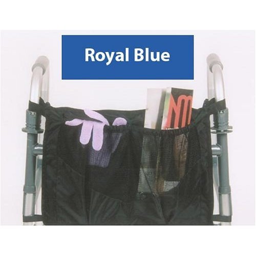 HealthPersonalCare: Royal Blue Deluxe Walker Tote Bag   6 Pockets