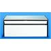 Brabantia Fall Front Bread Bin White