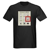 Today I Feel - Chaotic Neutral Humor Dark T-Shirt by CafePress