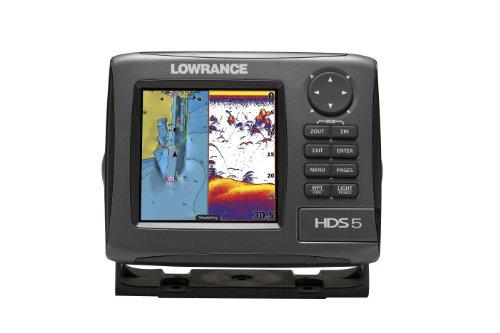 Lowrance HDS 5 Gen2 GPS / Echolot mit 83/200 Khz Geber mit Temp