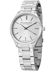 Stuhrling Original Unisex 884.01 Classic Gentry Analog Display Swiss Quartz Silver Watch