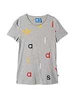 adidas Camiseta Manga Corta AJ7729 (Gris)