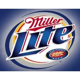 Miller Brushed Lite Beer Vintage Bar Metal Antique Nostalgic Collectible Tin Sign