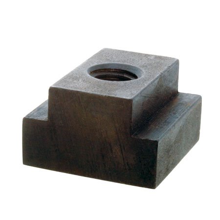 3/8-16 thd., 5/8 Table Slot, 1 Overall length, 5/8 Overall height, Steel, Standard Type T-Nut