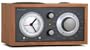 Tivoli Audio Model Three AM/FM Clock Radio, Cherry/Metallic Taupe