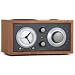 Tivoli Audio Model Three AM/FM Clock Radio, Cherry/Metallic Taupe