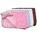 FouFou Dog Swirl Puppy Blanket Set, Pink