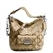 Coach 14753 Kristin Op Art Convertible Hobo Khaki