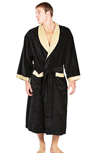 Men's Terry Cloth Bathrobe (Milano) Luxury Gifts for Him by Texere