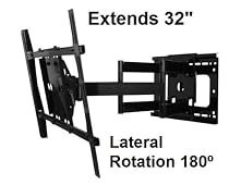 Dual -Arm Cantilever Wall Mount compatible with Sony Bravia KDL-55XBR8
