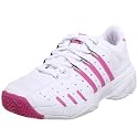 adidas Women's Tirand III Tennis Shoe,White/Pink/Silver,6.5 M
