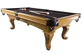Harvil Siena 8 Foot Solid Wood Pool Table with Free Accessory Kit