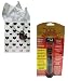 All American Light Solar LED Flashlight (Solar-Powered) Gift Set, Includes Gift Bag, (Red Color)