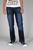 Levis Mens 501 Original Fit Jean,Bay Blue,34x32