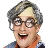 Comb it Over Wig - Grey - Mens