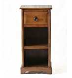 Privilege 24075-CB 1 Dr 1 Shelf Stand - Country Brown