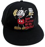 DISNEY MICKEY MOUSE CRYSTAL GLASS FITTED CAP HAT 8
