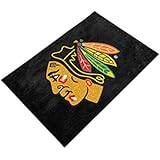 Fanmats Chicago Blackhawks Starter Sports Team Logo Indoor Outdoor Nylon Carpet Area Rugs Mat