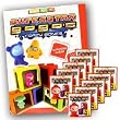 Gogo's Crazy Bones Superstar Series 6 Starter Package (1 Sticker Album + 10 Packets)