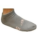 Mens Adidas CoolMax pure cotton athletic performance no show socks - Small