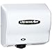 American Dryer ExtremeAir GXT9-M Steel Cover High-Speed Automatic Hand Dryer, 10-12 Second Dries, 100-240V, 1,500W Maximum Power, 50/60Hz, White Epoxy Finish