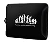 Sidorenko Designer Laptoptasche mit Zusatzfach f�r Maus und Ladeger�t an der Vorderseite der Notebooktasche // Gr��e 43,9cm von 17" bis 17,3" Zoll Neopren Schutzh�lle