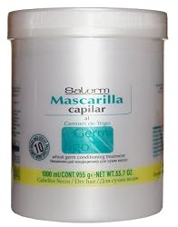 Salerm Wheat Germ Conditioning Treatment (Mascarilla Capilar) 33.7 oz (1 Liter)