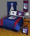 NHL New York Rangers 5 Pc Full Bedding Set Comforter and Sheets