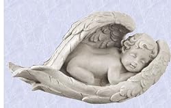celest the baby angel statue cherub sculpture home New