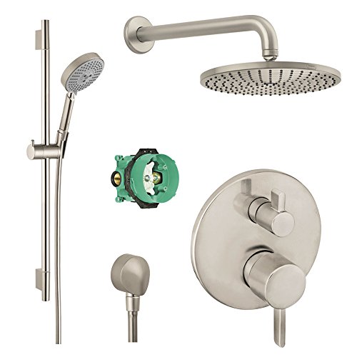 Hansgrohe KSH044472747466BN Raindance Shower Faucet Kit with