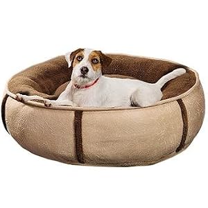 Dog Whisperer by Cesar Millan Round Cuddle Up Dog Bed