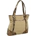B. Makowsky Mansfield Python Embossed Trim Straw Tote