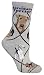 Airedale Terrier Dog (Gray) Adult Socks by WHD (Size 9-11)