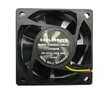 Coolerguys 60x25mm Ultra Quiet Low Speed Dual Ball Bearing Fan CG06025L12B2-3Y