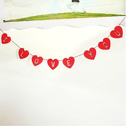 Lucky Beth Creative Personality Continental Letter Garland Wedding Room Decoration Photography Props Wedding Supplies