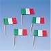 Flaggen-Picker 'Italien'Geburtstag gedeckter Tisch