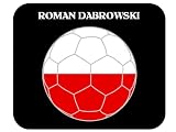 Roman Dabrowski (Poland) Soccer Mouse Pad