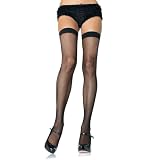 Leg Avenue Women's Nylon Fishnet Thigh-High