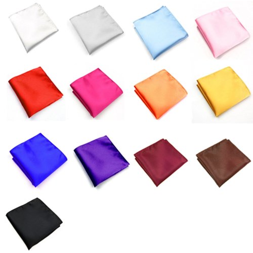 Juanshi Men's Silk Pocket Square