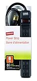 UPC 718103167697 product image for Staples 6-Outlet Power Strip, 3ft , Charcoal | upcitemdb.com