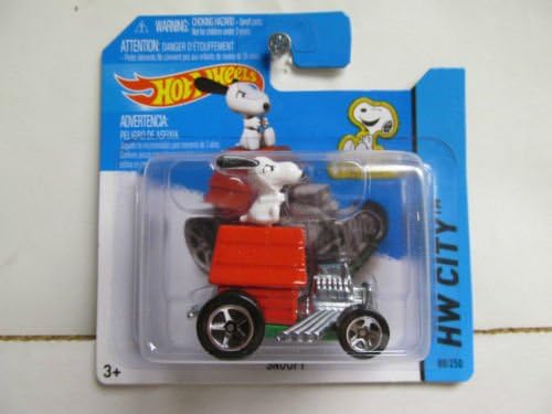 2014 Hot Wheels Hw City - Snoopy [Short Card]