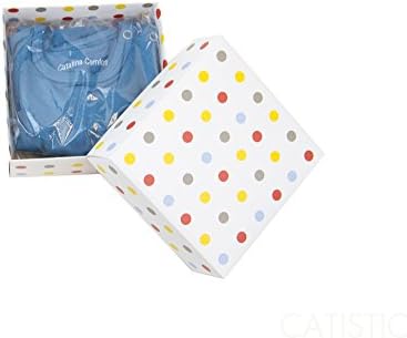 Baby Pajamas Long Sleeve& Baby Cap Gift Box Viscose From Bamboo (18M, Blue)