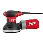 DEWALT D26451 3 Amp 5 Inch Random Orbit Sander with Cloth Dust Bag Milwaukee 6021-21 Random Orbit Palm Sander W/Bag