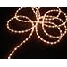 27' Clear Indoor/Outdoor Christmas Rope Light Decoration - 8 Functions