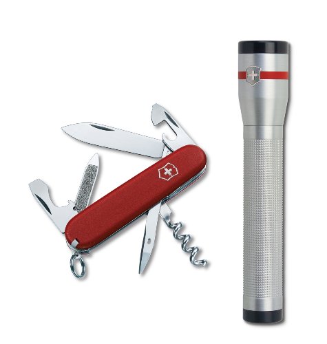 Victorinox Swiss Army Sportsman II Knife with AA LED Flashlight