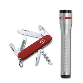 Victorinox Swiss Army Sportsman II Knife with AA LED Flashlight