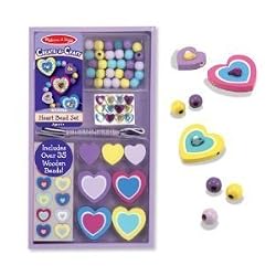 MELISSA & DOUG HEART BEAD SET