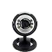 Micropix - USB Webcam With Built-in Mic For Windows XP/2000/2003/Vista/Win 7 Skype etc - 10x Digital Zoom