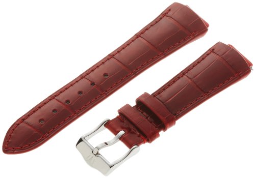 TechnoMarine Watches:TechnoMarine 2507 MoonSun 15-mm Red Alligator Leather Strap with Single-Buckle Images