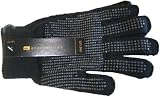Black Thermal Magic Gloves with Palm Grip by RJM GL313